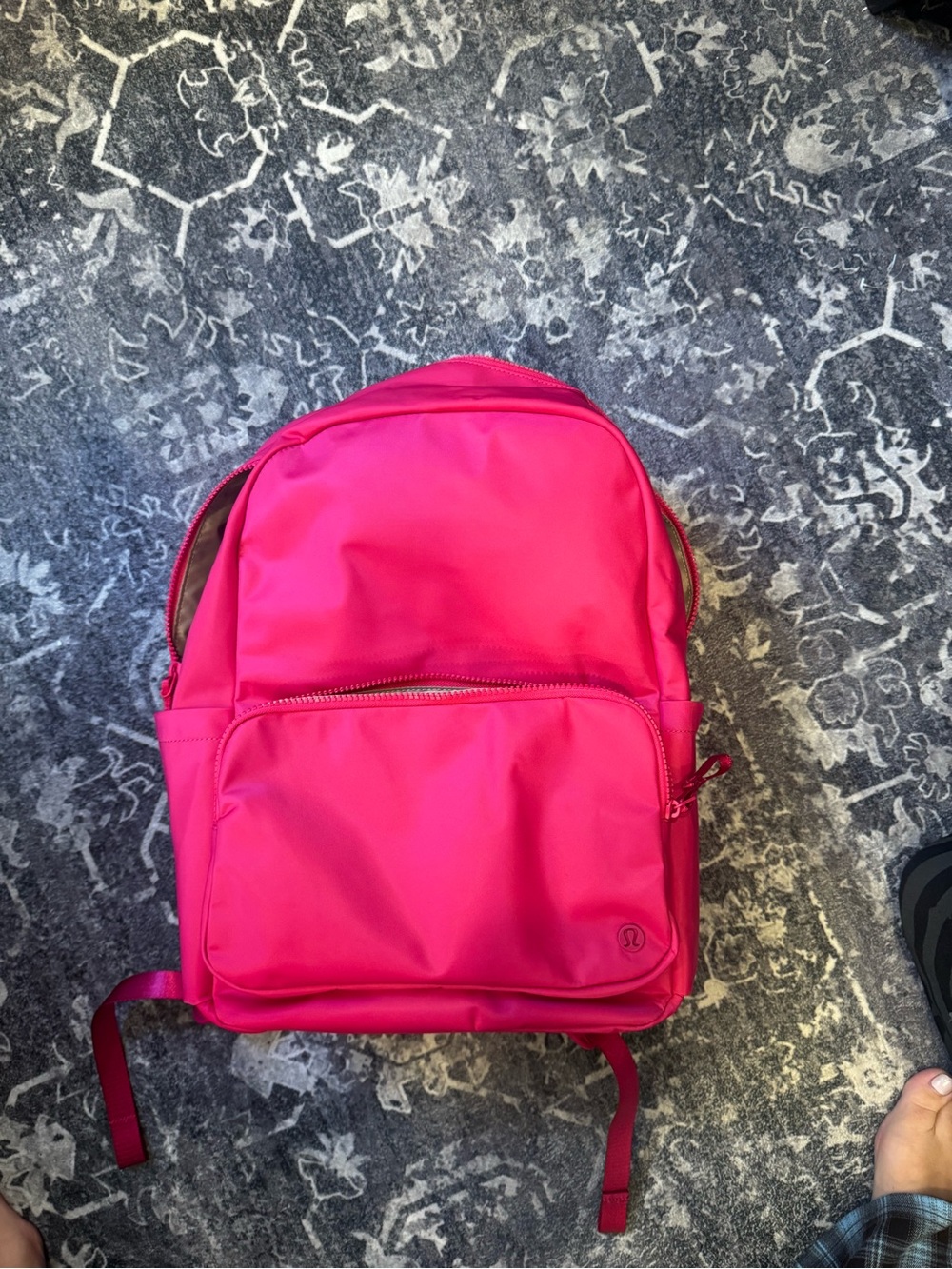 Lululemon New Crew Backpack 22L Bright Pink Laptop Travel Bag